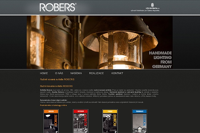 Robers - luxusní ručně kovaná svítidla 
