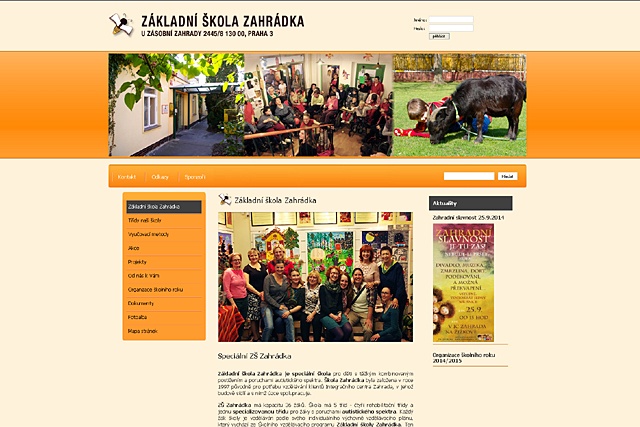 ZŠ Zahrádka- speciální základní škola 
