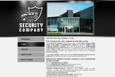 Web bezpečnostní agentury Security company 