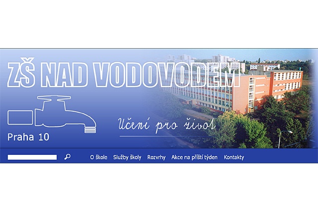 Stránky ZŠ Nad Vodovodem 