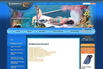 Internetový obchod pro potápěče Scubanet 