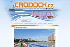 Stránky Crodock.cz - plovoucí mola a přístaviště 